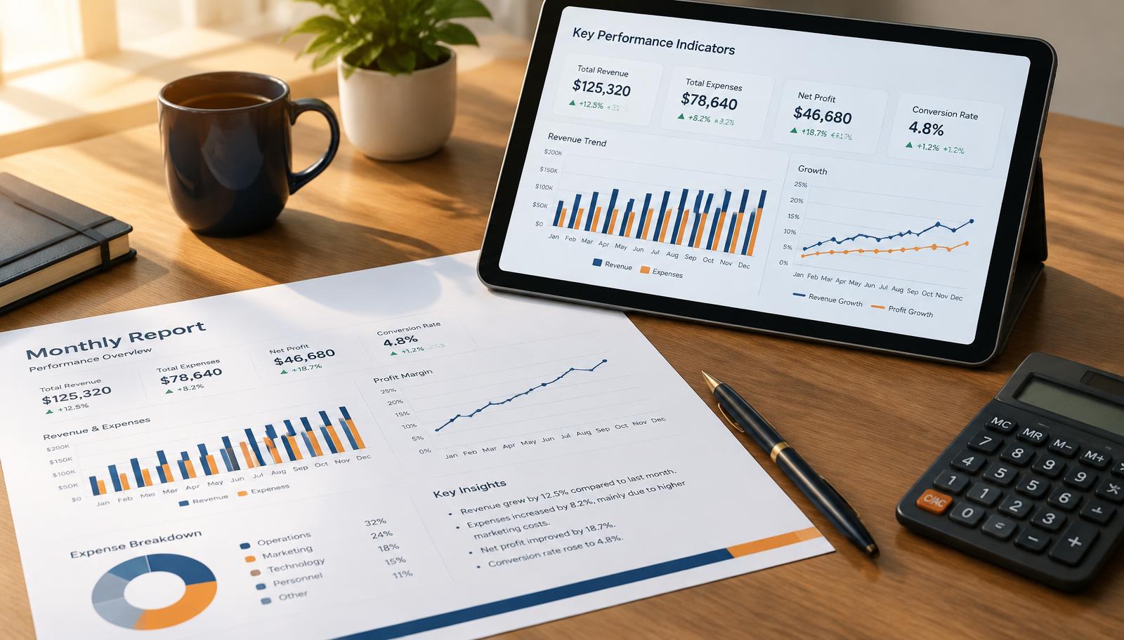 Business Dashboards & MIS Reporting